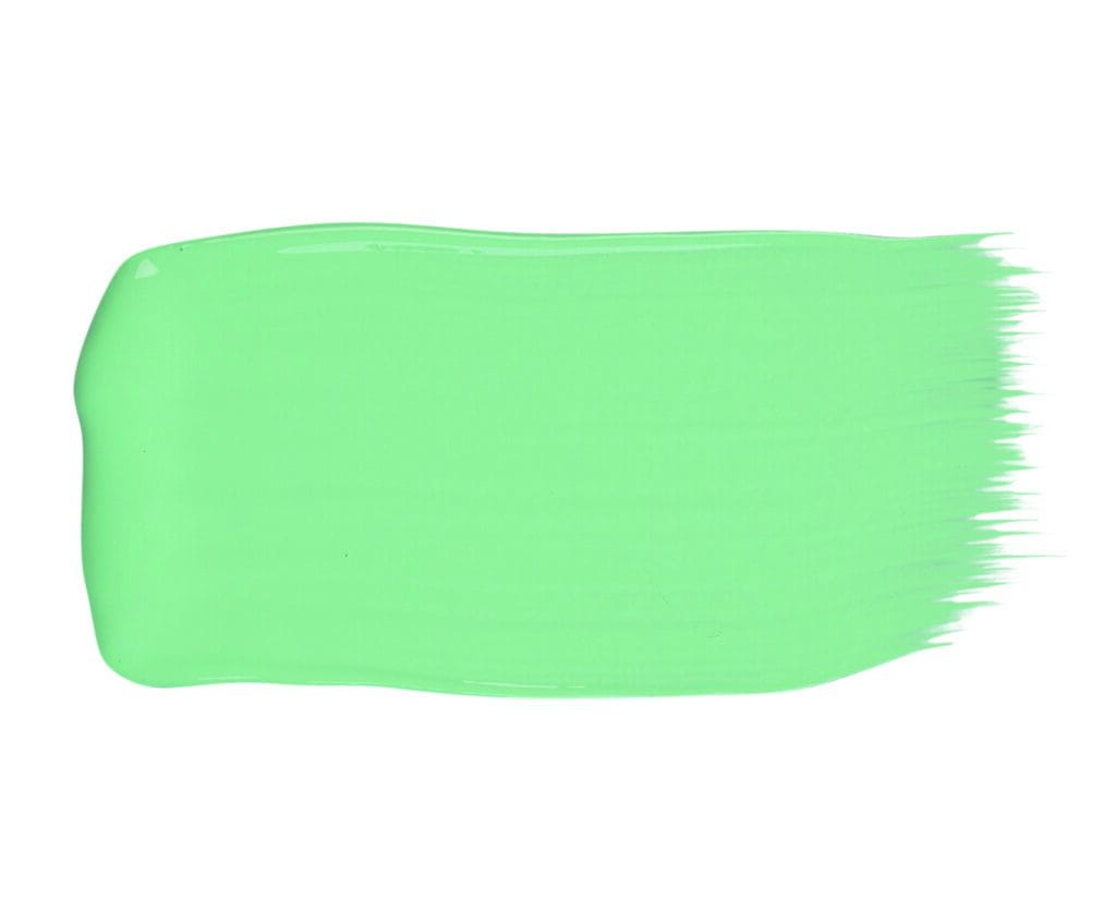 Mint green pain strip