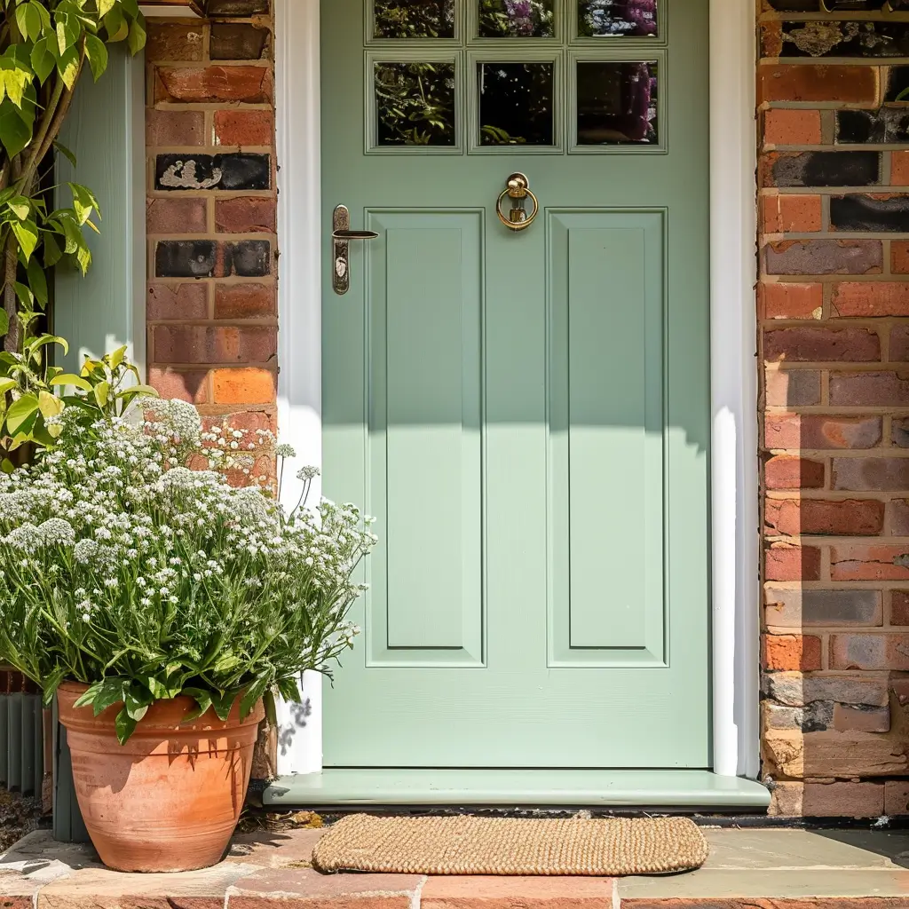 A fresh lick of paint gives your front door a new lease of life for Spring.